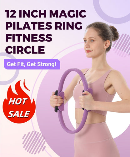 🏆Δαχτυλίδι προπόνησης αντίστασης για pilates - πολυλειτουργικό δαχτυλίδι γυμναστικής