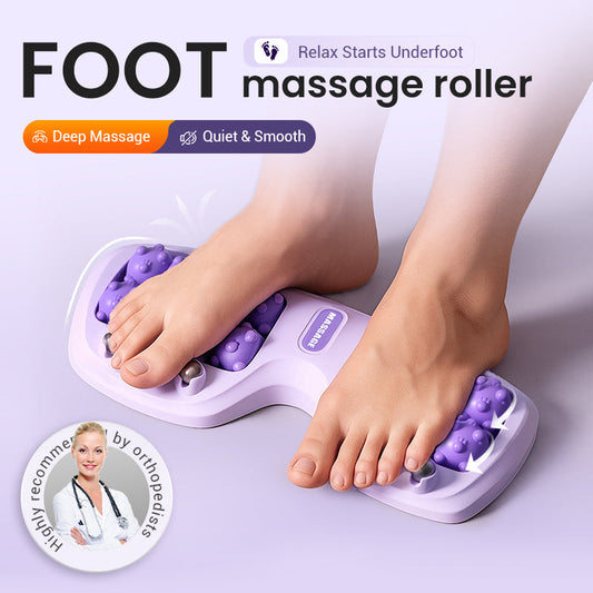 ⏰Hot Sale💜Φορητός διπλός κύλινδρος μασάζ ποδιών💜