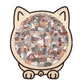 🎁Christmas Sale 50% OFF🎅135-Piece Cat Shaped Wooden Jigsaw Puzzle