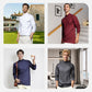 🔥Νέα καυτή πώληση🔥Men's Mercerized βαμβάκι Stretch ζεστό και άνετο πουκάμισο βασικού στρώματος