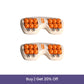 ⏰Hot Sale💜Φορητός διπλός κύλινδρος μασάζ ποδιών💜