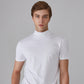 👕🔝 Slim Fit Stand-up Collar T-shirt για άνδρες – Εφαρμοσμένο, άνετο και μοντέρνο στυλ 🎁