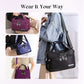 👜🌸Μοδάτη αντικλεπτική τσάντα μεγάλης χωρητικότητας