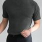 👕🔝 Slim Fit Stand-up Collar T-shirt για άνδρες – Εφαρμοσμένο, άνετο και μοντέρνο στυλ 🎁
