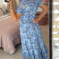 2025💃 Καυτή πώληση - 49% OFF  🔥 Floral Print V-λαιμός φόρεμα