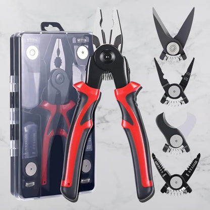 ✂️5 σε 1 Σετ εργαλείων για όλες τις χρήσεις, ευέλικτο, βαρέως τύπου