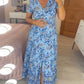 2025💃 Καυτή πώληση - 49% OFF  🔥 Floral Print V-λαιμός φόρεμα