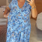 2025💃 Καυτή πώληση - 49% OFF  🔥 Floral Print V-λαιμός φόρεμα