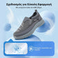 👟Ανδρικά παπούτσια Orthotic Slip-On που αναπνέουν - Memory Foam για καθημερινή άνεση 🏃‍♂️💨
