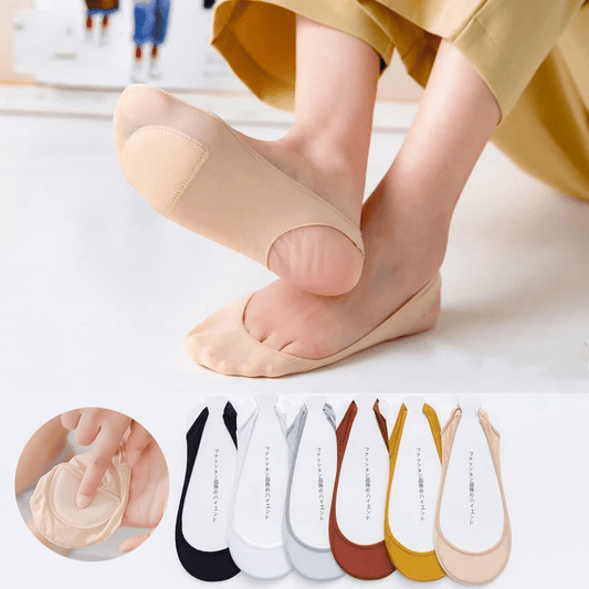 👠 Αντιολισθητικές Αόρατες Κάλτσες Σιλικόνης