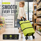🛍️✨ Μετατρέψιμη τσάντα αγορών - κρύβει τους τροχούς, χωράει 20 κιλά, επεκτάσιμη με φερμουάρ!