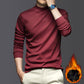 🔥Νέα καυτή πώληση🔥Men's Mercerized βαμβάκι Stretch ζεστό και άνετο πουκάμισο βασικού στρώματος