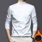 🔥Νέα καυτή πώληση🔥Men's Mercerized βαμβάκι Stretch ζεστό και άνετο πουκάμισο βασικού στρώματος