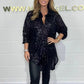 Γυναικεία μόδα Loose Sequin Loose Top