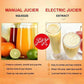 🍋🍊Καυτές εκπτώσεις🍹Χειροκίνητος αποχυμωτής από ανοξείδωτο χάλυβα