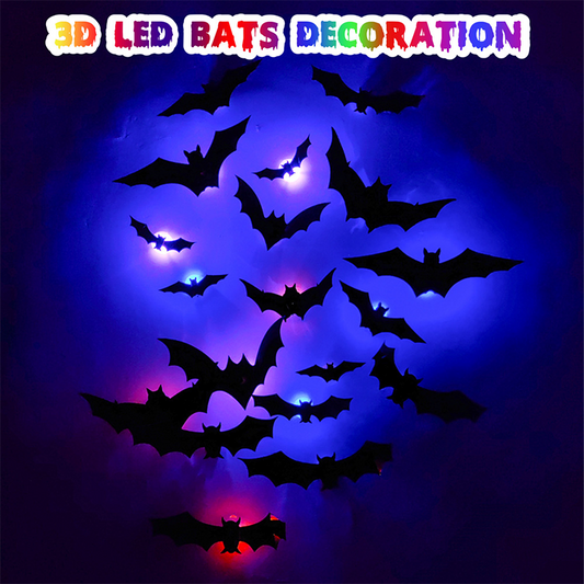 3D LED φωτιστικό τοίχου με ρόπαλο