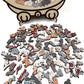 🎁Christmas Sale 50% OFF🎅135-Piece Cat Shaped Wooden Jigsaw Puzzle