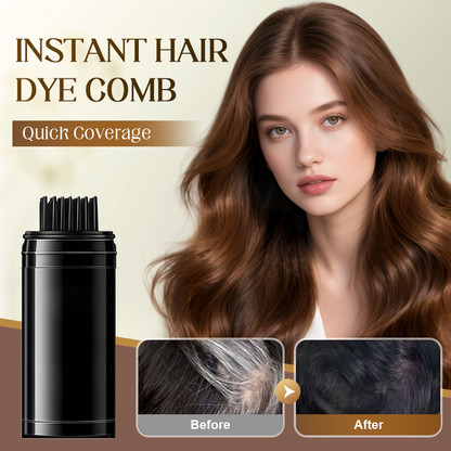 💇‍♀️ 🎉 Χτένα άμεσης βαφής μαλλιών για γκρίζα μαλλιά – Γρήγορη κάλυψη, φυτική φροντίδα και εύκολη χρήση ✨📦