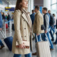 👛Ρετρό στυλ, μπλοκάρισμα RFID, γυναικείο πορτοφόλι τριών μερών