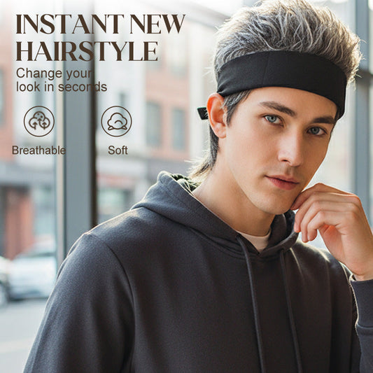 🌟🧢 Unisex καπέλο περούκας -💃✨ Αναπνεύσιμο και ανθεκτικό