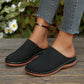 👡✨ Γυναικεία Mules με Διάτρητη Πλατφόρμα – Slip-On, Άνετα, Σικ 🌿
