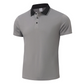 👔✨ Ανδρικό T-Shirt με Γιακά – Στενή Γραμμή, Αντίθεση γιακά, Απορροφητική Υγρασία 🌀