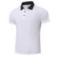 👔✨ Ανδρικό T-Shirt με Γιακά – Στενή Γραμμή, Αντίθεση γιακά, Απορροφητική Υγρασία 🌀