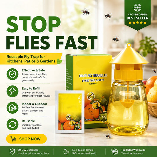 🐝🏡 Κρεμαστή παγίδα μυγών για εσωτερικούς και εξωτερικούς χώρους