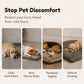 🧼🐱 Tapis lavable pour chien et chat – Dessous antidérapant, housse amovible, gardez la zone de repos toujours propre et fraîche sans effort, même après une promenade boueuse 🐾🚿