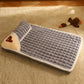 🧼🐱 Tapis lavable pour chien et chat – Dessous antidérapant, housse amovible, gardez la zone de repos toujours propre et fraîche sans effort, même après une promenade boueuse 🐾🚿