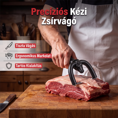 🥩🔥Αφαιρεστήρας λίπους χειρός για μοσχάρι και χοιρινό - Υγιεινό μαγείρεμα, αφαιρεί εύκολα το περιττό λίπος