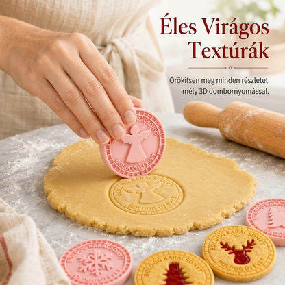 🏡Αγοράστε 1 και πάρτε 1 δώρο🍪 Σετ 9 καλουπιών για μπισκότα με γέμιση σιροπιού