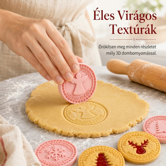 🏡Αγοράστε 1 και πάρτε 1 δώρο🍪 Σετ 9 καλουπιών για μπισκότα με γέμιση σιροπιού